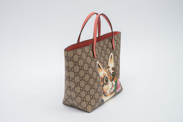 Gucci bag with cat design sale