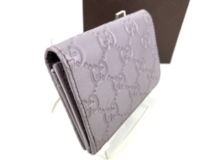 Gucci Guccissima Lovely Hear Compact Wallet