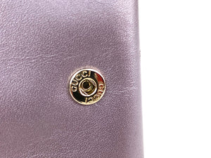 Gucci Guccissima Lovely Hear Compact Wallet