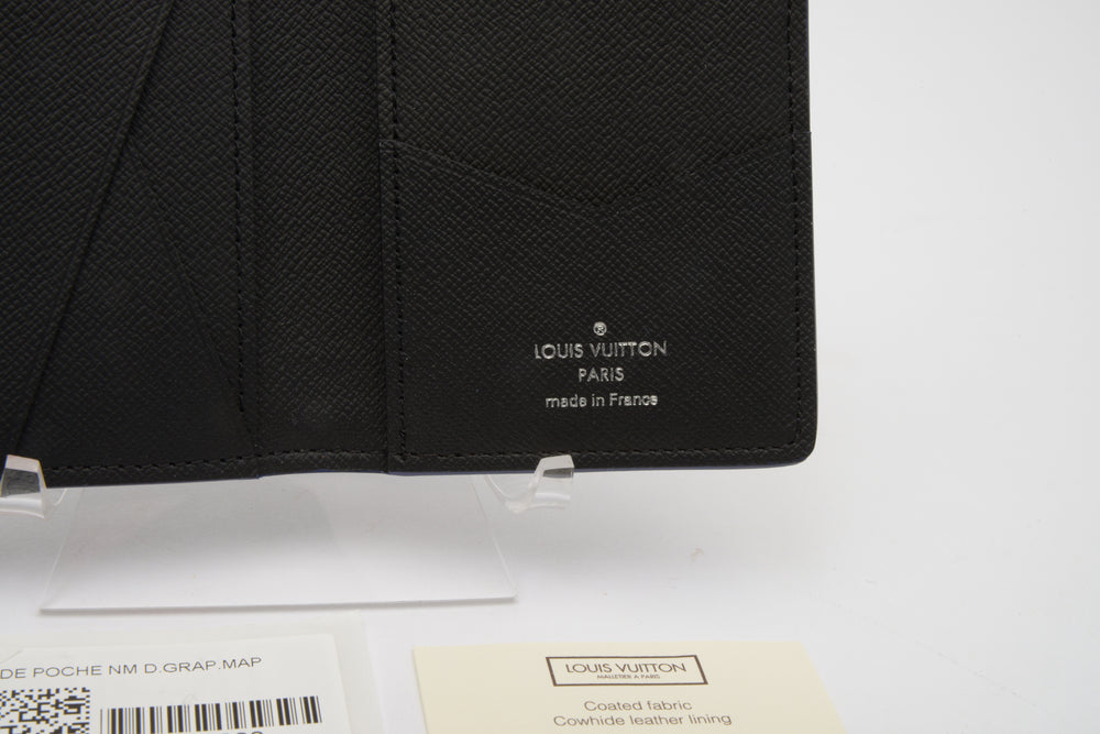 Louis Vuitton Pocket Organizer Silver in Coated Canvas - US