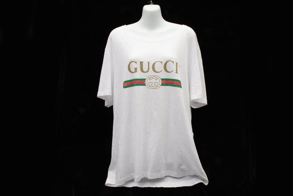 Gucci white classic Oversized with Handbags