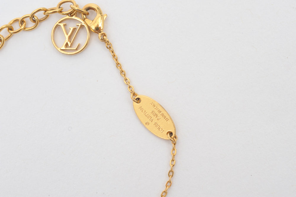 Louis Vuitton LOUIS VUITTON Bracelet Nanogram Name Tag LV Circle