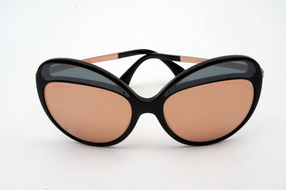 Louis Vuitton Pink Rimless Thelma and Louise Cat Eye Sunglasses at
