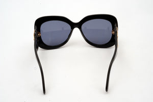 Chanel Black and Gold Sunglasses