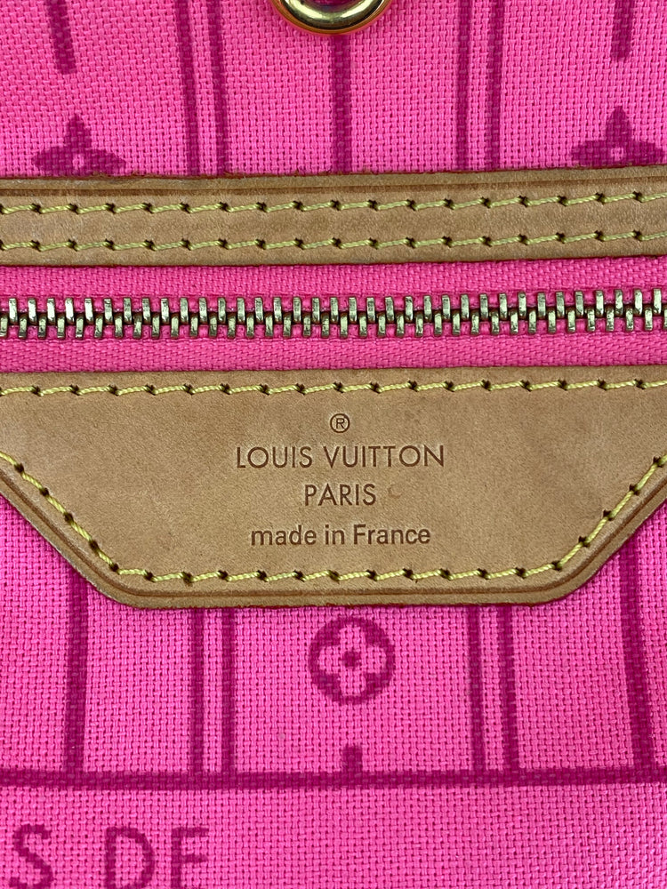 Louis Vuitton Stephen Sprouse Monogram Roses Neverfull MM