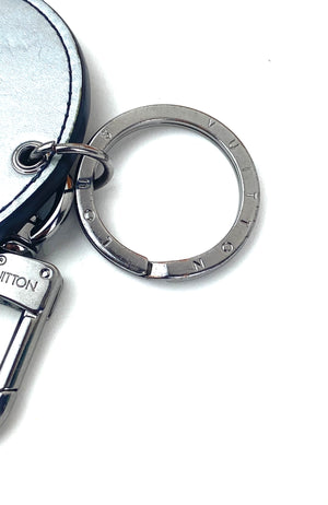 LOUIS VUITTON Porte Cles Neo Bag Charm Key Chain Ring Silver M67242 67MY957