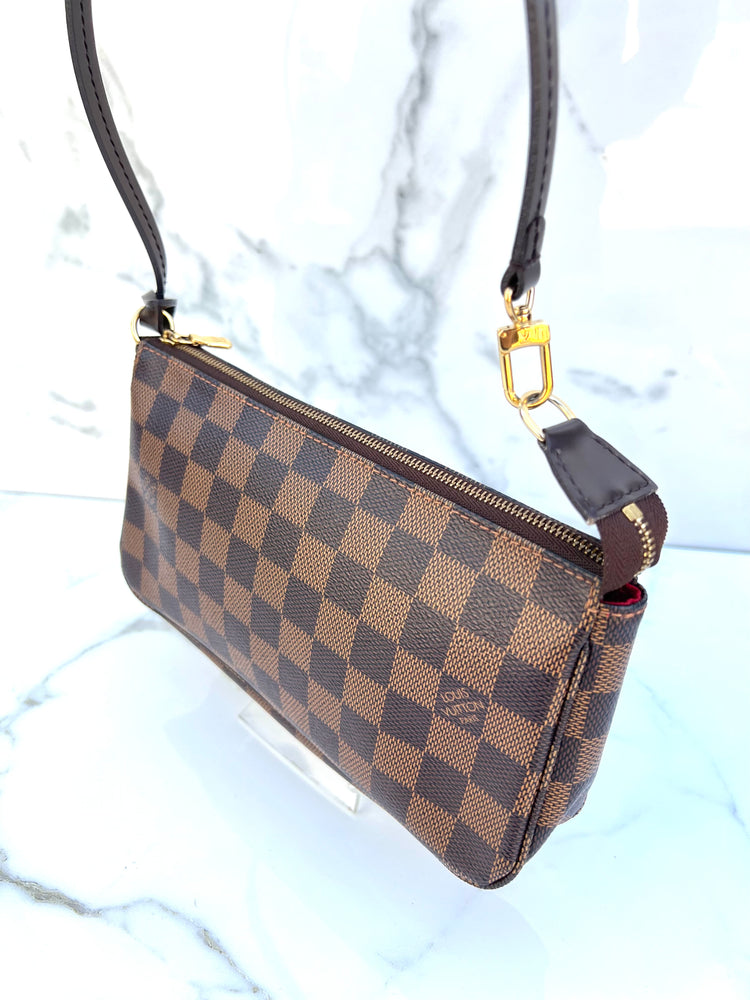 Louis Vuitton Damier Ebene Pochette Accessories New Model – Luxmary Handbags