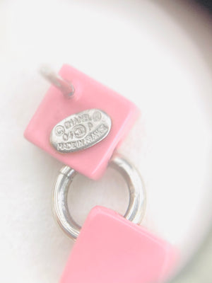 RARE Chanel 04P Pink Dangle Drop Earrings – Luxmary Handbags