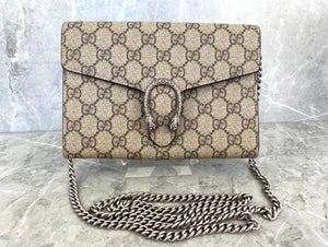 Gucci GG Monogram Dionysus Chanin Wallet