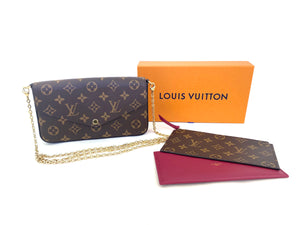 Louis Vuitton Monogram Pochette Felice – Luxmary Handbags