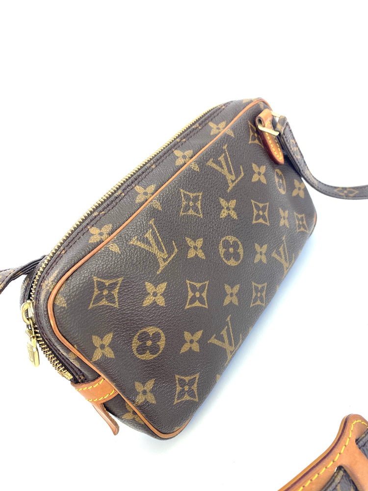 Authenticated Used Louis Vuitton Monogram Marley Bandolier M51828 Shoulder  Bag 0192 LOUIS VUITTON 