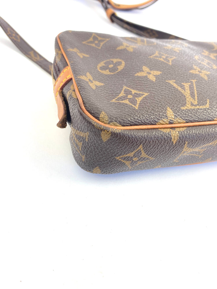 Louis Vuitton Monogram Pochette Marly Bandouliere Crossbody Bag 13LV929  Leather ref.382466 - Joli Closet
