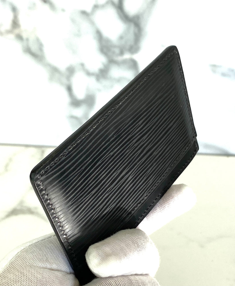 Louis Vuitton Black Epi Card Holder
