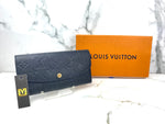 Louis Vuitton Emilie In Black Monogram Empreinte