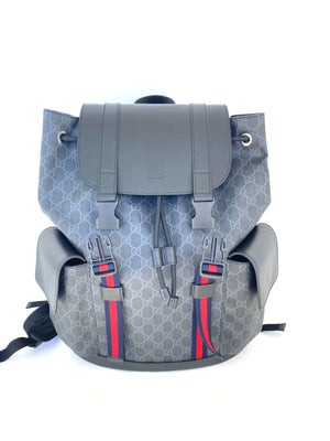 Gucci GG Black Backpack