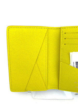 ❗️New Arrival❗️ Louis Vuitton Limited Edition Interlocked Letters Pocket Organizer (Yellow)