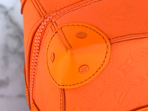 Louis Vuitton, Bags, Louis Vuitton Orange Bag Mca Soft Trunk Virgil