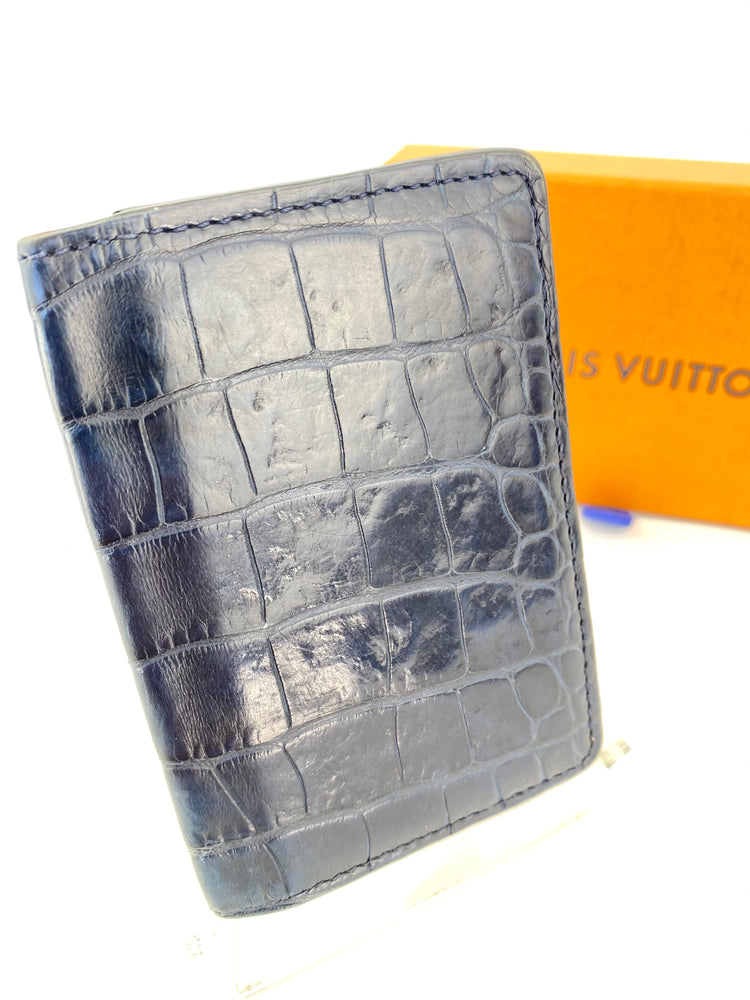 Pocket Organiser Crocodilien Mat - Men - Small Leather Goods