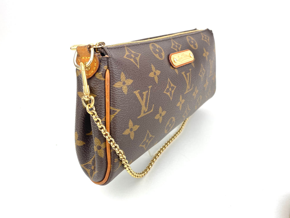 Vintage Discontinued Louis Vuitton Monogram Eva Shoulder Bag