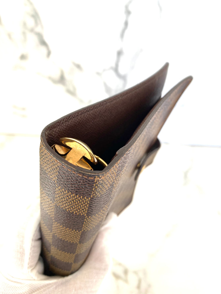 Louis Vuitton Agenda MM in Damier Ebene – Luxmary Handbags